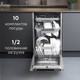Миниатюра изображения товара Посудомоечная машина Zigmund & Shtain DW 310.4