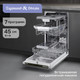 Миниатюра изображения товара Посудомоечная машина Zigmund & Shtain DW 310.4
