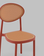 Миниатюра изображения товара Стул пластиковый Stool Group Junie / PP-245 (красный)