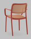Миниатюра изображения товара Стул Stool Group Yona с подлокотниками / PP-297 (красный)