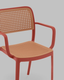 Миниатюра изображения товара Стул Stool Group Yona с подлокотниками / PP-297 (красный)