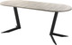 Миниатюра изображения товара Обеденный стол AMC Elite Е19(1100) D3 (черный/дуб уайт-ривер песочно-бежевый)