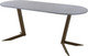 Миниатюра изображения товара Обеденный стол AMC Elite Е19(1100) D3 (коричневый/бетон чикаго светло-серый)