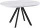 Миниатюра изображения товара Обеденный стол Мамадома Rondo М-100 100-135 (серый сланец/черный)