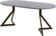 Миниатюра изображения товара Обеденный стол AMC Elite Е20(800) D1 (коричневый/бетон чикаго светло-серый)