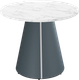 Миниатюра изображения товара Обеденный стол Sheffilton SHT-TU89/TT 90 (антрацит/серый/мрамор кристалл металл)