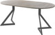 Миниатюра изображения товара Обеденный стол AMC Elite Е20(800) D1 (графит/дуб уайт-ривер песочно-бежевый)