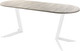 Миниатюра изображения товара Обеденный стол AMC Elite Е19(1100) D3 (белый/дуб уайт-ривер песочно-бежевый)