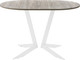 Миниатюра изображения товара Обеденный стол AMC Elite Е19(1100) D3 (белый/дуб уайт-ривер песочно-бежевый)