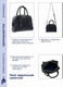 Миниатюра изображения товара Сумка Picatty Адриана / ADAW25012-black (черный)