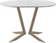 Миниатюра изображения товара Обеденный стол AMC Elite Е19(1100) D3 (капучино/мрамор кристалл)