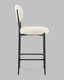 Миниатюра изображения товара Стул барный Stool Group Бриф DD / AV 477-F01-9005 PP (букле молочный)