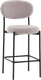 Миниатюра изображения товара Стул барный Stool Group Бриф DD / AV 477-F81-9005 PP (букле светло-серый)