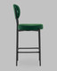 Миниатюра изображения товара Стул барный Stool Group Бриф DD / AV 477-C69-9005 PP (велюр зеленый)