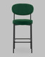 Миниатюра изображения товара Стул барный Stool Group Бриф DD / AV 477-C69-9005 PP (велюр зеленый)