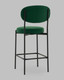 Миниатюра изображения товара Стул барный Stool Group Бриф DD / AV 477-C69-9005 PP (велюр зеленый)
