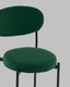 Миниатюра изображения товара Стул барный Stool Group Бриф DD / AV 477-C69-9005 PP (велюр зеленый)