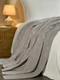Миниатюра изображения товара Покрывало Arya Greta 150x200 / 8680943257901 (светло-серый)