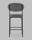 Миниатюра изображения товара Стул барный Stool Group Бриф DD / AV 477-C83-9005 PP (велюр серый)