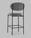 Миниатюра изображения товара Стул барный Stool Group Бриф DD / AV 477-C83-9005 PP (велюр серый)