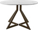 Миниатюра изображения товара Обеденный стол AMC Elite Е20(1100) D3 (коричневый/мрамор кристалл)