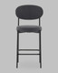 Миниатюра изображения товара Стул барный Stool Group Бриф DD / AV 477-C89-9005 PP (велюр темно-серый)