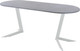 Миниатюра изображения товара Обеденный стол AMC Elite Е19(1100) D3 (серебро/бетон чикаго светло-серый)