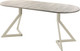 Миниатюра изображения товара Обеденный стол AMC Elite Е20(1100) D3 (бежевый/дуб уайт-ривер песочно-бежевый)