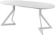 Миниатюра изображения товара Обеденный стол AMC Elite Е20(1100) D3 (серебро/мрамор кристалл)