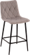 Миниатюра изображения товара Стул барный Stool Group Одди Diamond / AV 443PB-Csil-9005 PP (велюр светло-серый)