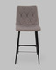 Миниатюра изображения товара Стул барный Stool Group Одди Diamond / AV 443PB-Csil-9005 PP (велюр светло-серый)
