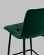 Миниатюра изображения товара Стул барный Stool Group Одди Diamond / AV 443PB-Cdf-9005 PP (велюр темно-зеленый)