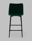 Миниатюра изображения товара Стул барный Stool Group Одди Diamond / AV 443PB-Cdf-9005 PP (велюр темно-зеленый)