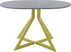Миниатюра изображения товара Обеденный стол AMC Elite Е20(1100) D3 (золото/бетон чикаго светло-серый)