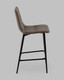 Миниатюра изображения товара Стул барный Stool Group Одди Diamond / AV 443PB-Cst-9005 PP (велюр темно-серый)