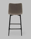 Миниатюра изображения товара Стул барный Stool Group Одди Diamond / AV 443PB-Cst-9005 PP (велюр темно-серый)