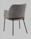 Миниатюра изображения товара Стул Stool Group Кози с подлокотниками / AV 318-C86st-08 (букле темно-серый)