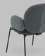 Миниатюра изображения товара Стул Stool Group Моллек с подлокотниками / AV 338-F83-9005 (букле темно-серый)