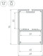 Миниатюра изображения товара Профиль для светодиодной ленты Arlight SL-LINE-4970-2500 BLACK+OPAL / 027989