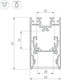 Миниатюра изображения товара Профиль для светодиодной ленты Arlight S2-LINE-4067-2500 ANOD+OPAL / 021172