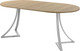 Миниатюра изображения товара Обеденный стол AMC Elite Е24(800) D1 (серебро/дуб небраска натур)