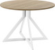 Миниатюра изображения товара Обеденный стол AMC Elite Е20(900) D1 (белый/дуб небраска натур)