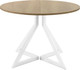 Миниатюра изображения товара Обеденный стол AMC Elite Е20(900) D1 (белый/дуб небраска натур)