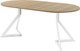 Миниатюра изображения товара Обеденный стол AMC Elite Е20(900) D1 (белый/дуб небраска натур)