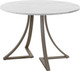 Миниатюра изображения товара Обеденный стол AMC Elite Е24(800) D1 (капучино/мрамор кристалл)