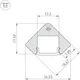Профиль для светодиодной ленты Arlight ALU-D45-2000 ANOD+FROST / 018252 — фото 6