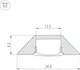 Профиль для светодиодной ленты Arlight ALU-CORNER-2000 ANOD+FROST / 014900 — фото 6