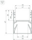 Миниатюра изображения товара Профиль для светодиодной ленты Arlight ALU-LINE-DUO-2000 ANOD+OPAL / 024188