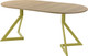 Миниатюра изображения товара Обеденный стол AMC Elite Е20(900) D1 (золото/дуб небраска натур)