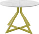Миниатюра изображения товара Обеденный стол AMC Elite Е20(900) D1 (золото/мрамор кристалл)
